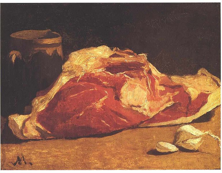 Still life with flesh